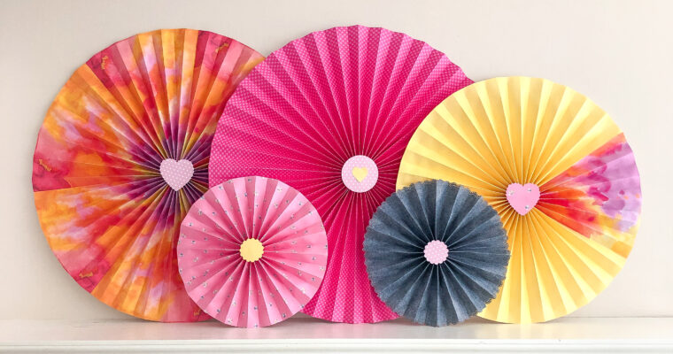 Paper Pinwheels Tutorial